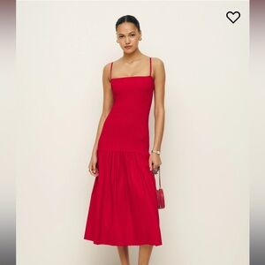 NWT - Refromation Leilah Dress in Lipstick